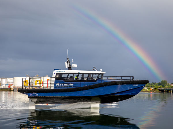 Artemis Technologies launches to market the world&rsquo;s first commercially viable zero-emission 100% electric foiling workboats 
