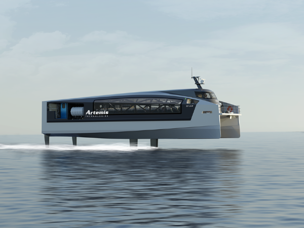 Artemis Technologies&rsquo; revolutionary ferry designed to meet global safety standards
