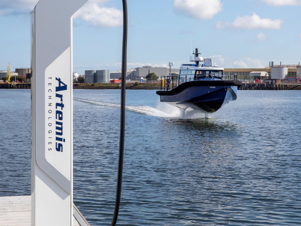 Artemis Technologies to provide onshore charging system for the world&rsquo;s first retrofit E-CTV 
