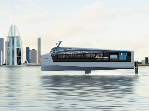 Artemis Technologies&rsquo; Electric Foiling Passenger Ferry Forges Ahead