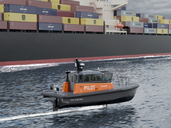 Artemis Technologies Sets Sail With Innovative eFoiler&reg; Pilot Boat 
