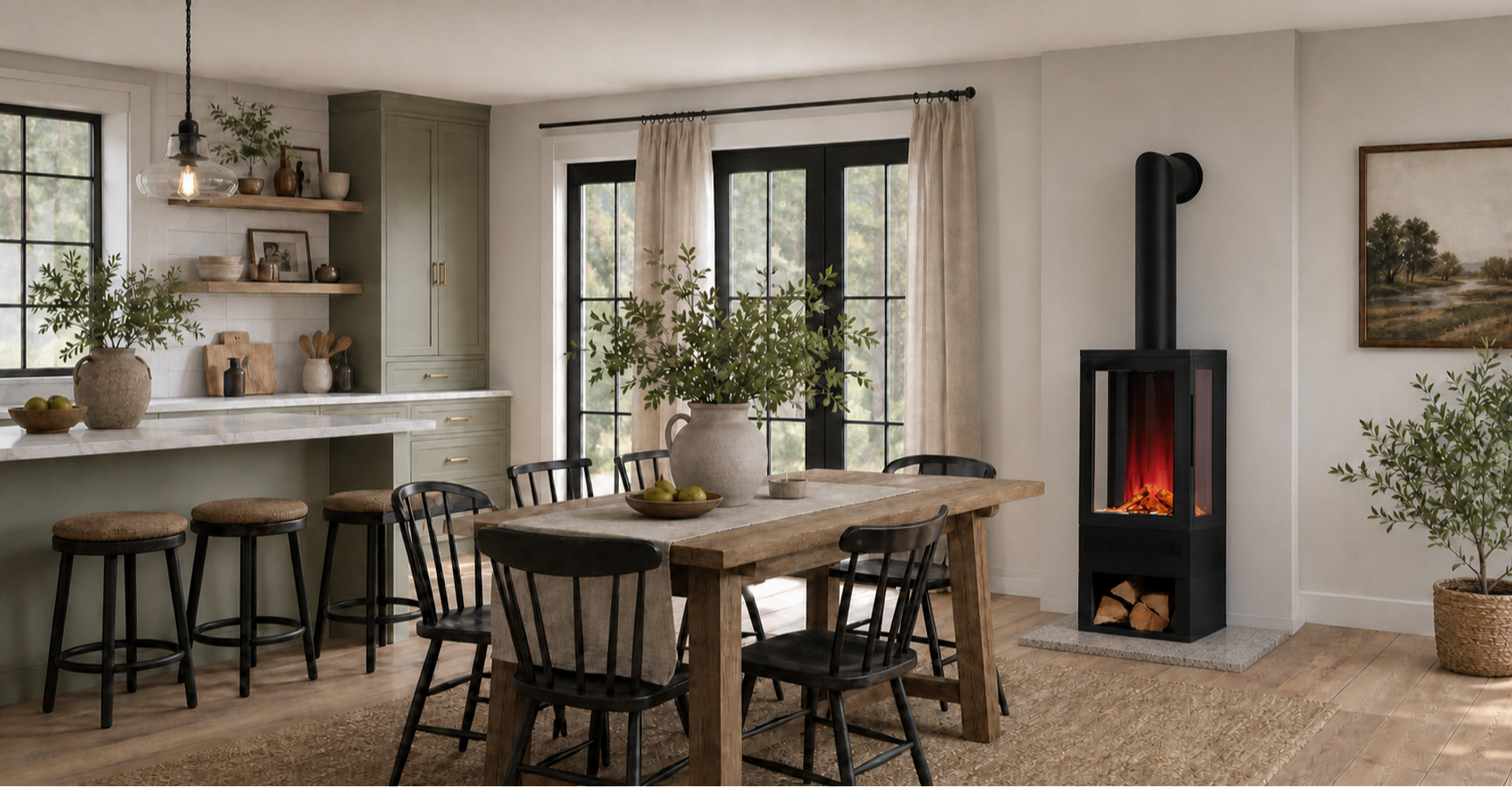 Bramshaw Electric Stove 