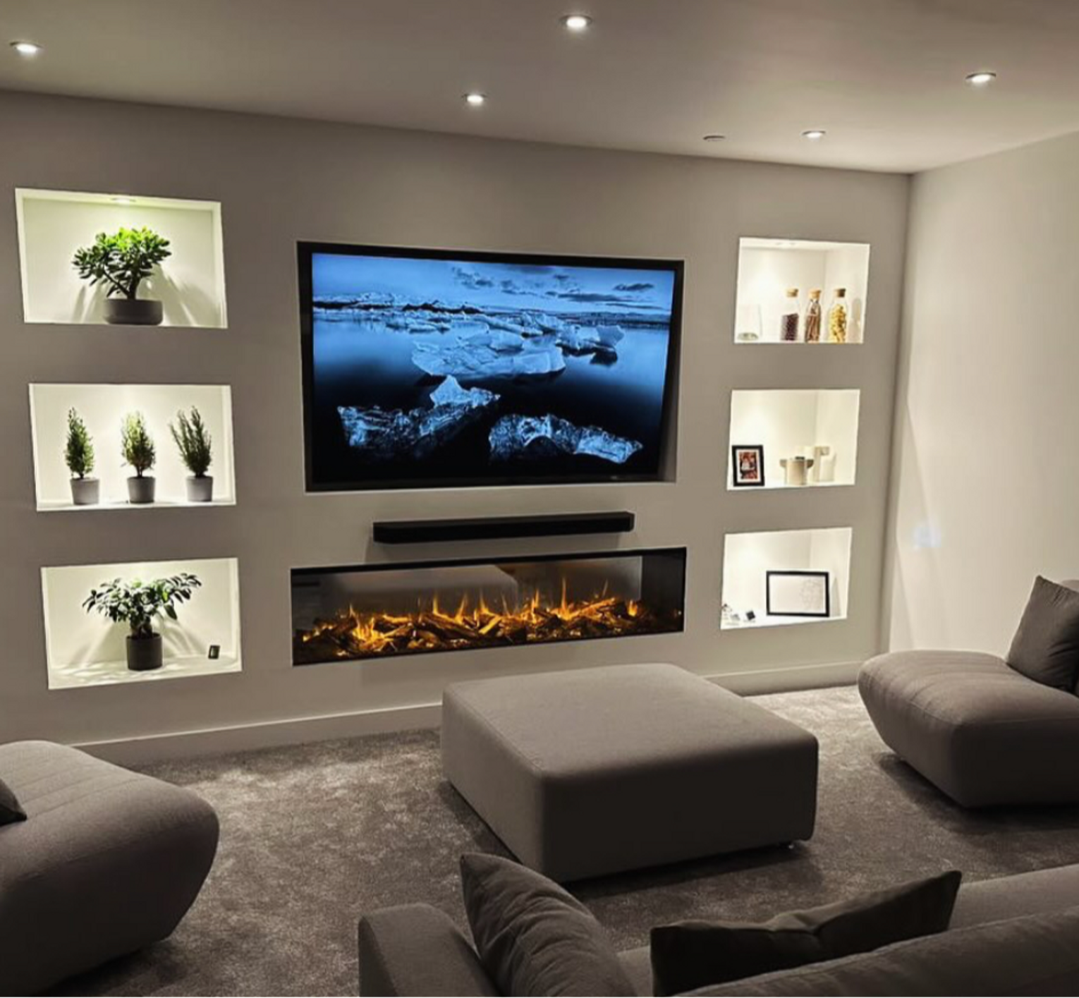 New Forest media wall 