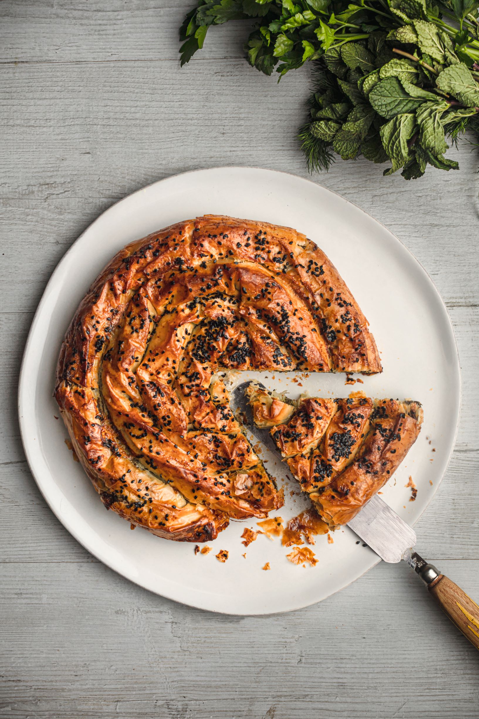 Miele British Springtime Spanakopita