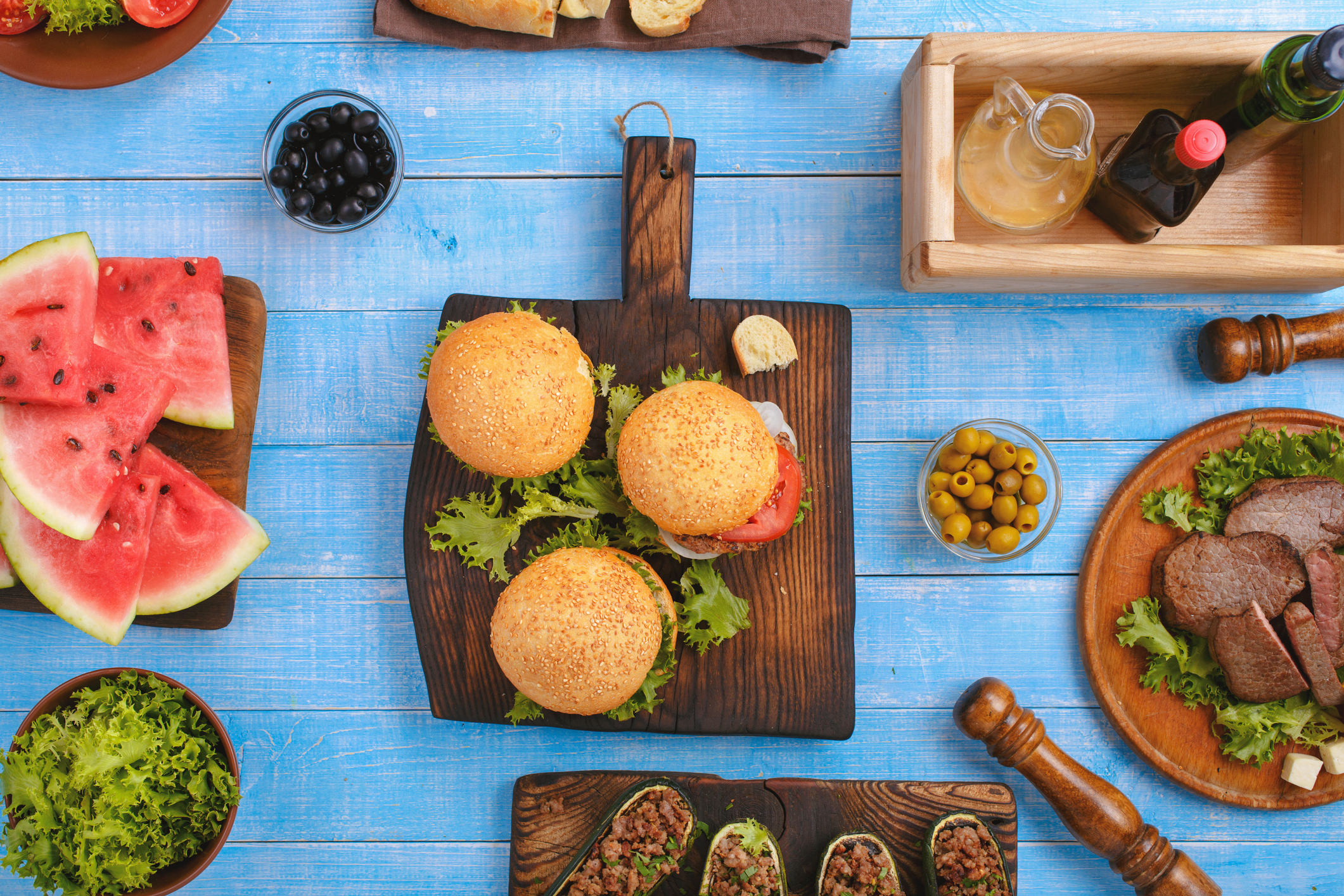 Getty Images - Burger Picnic