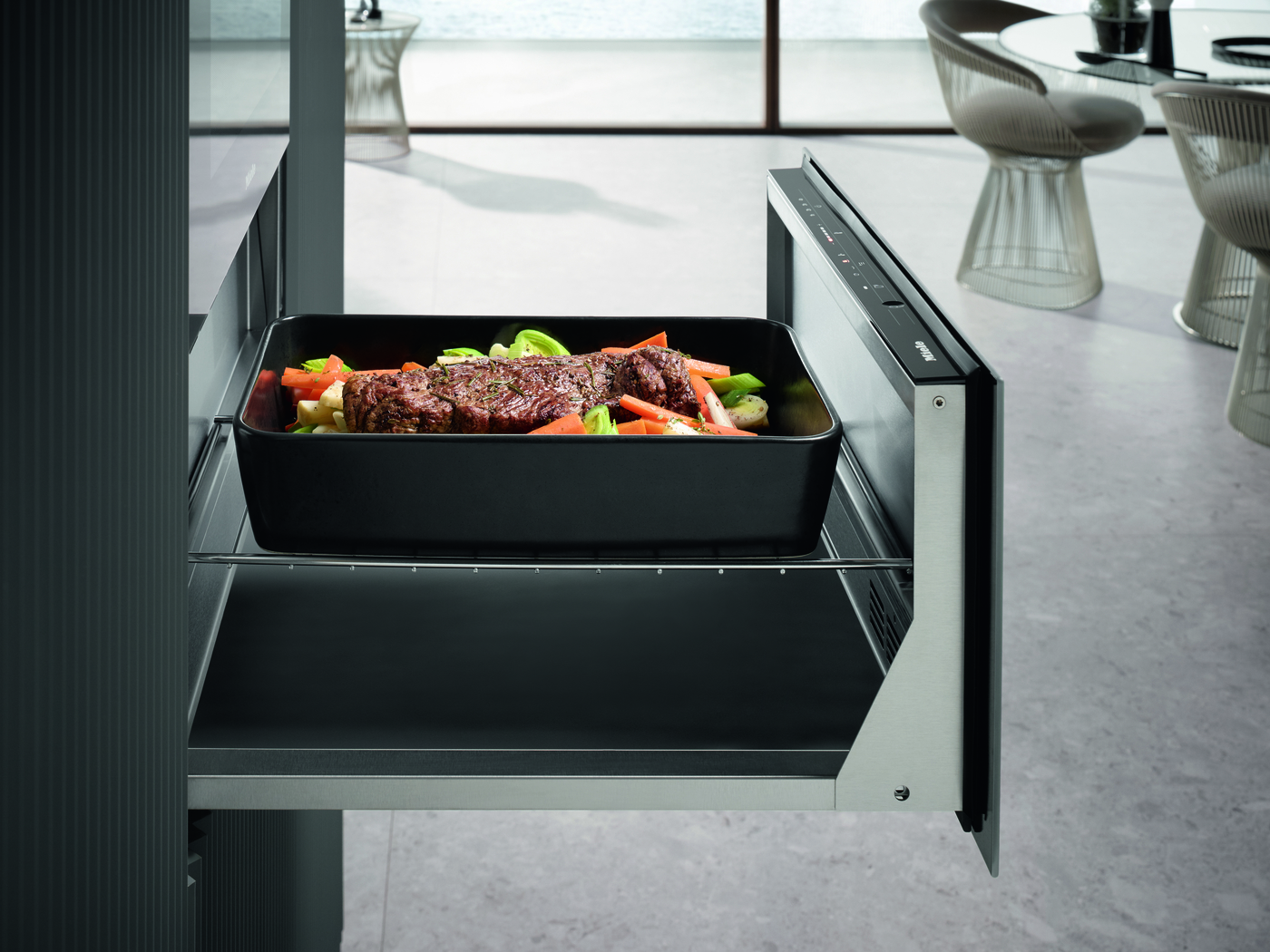 Warming Drawer Pull Out