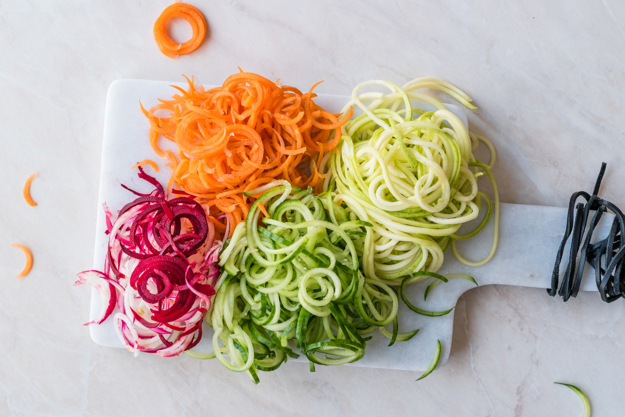 Getty Images - Spiralled Veg