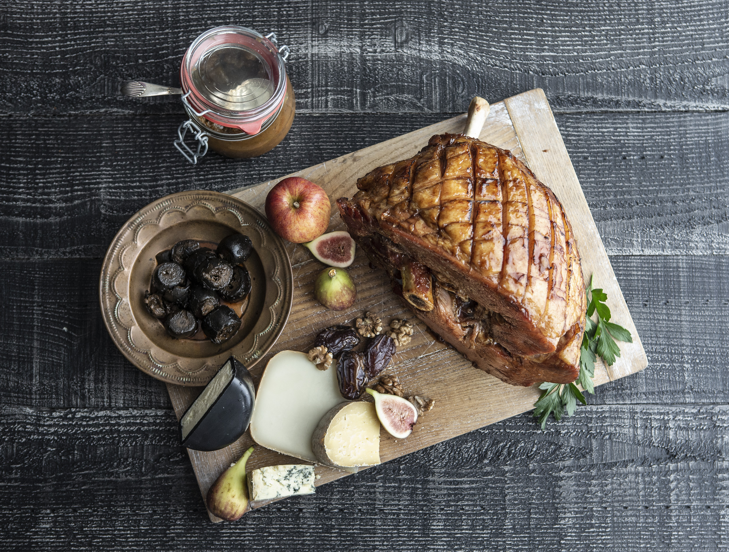 Miele Glazed Ham