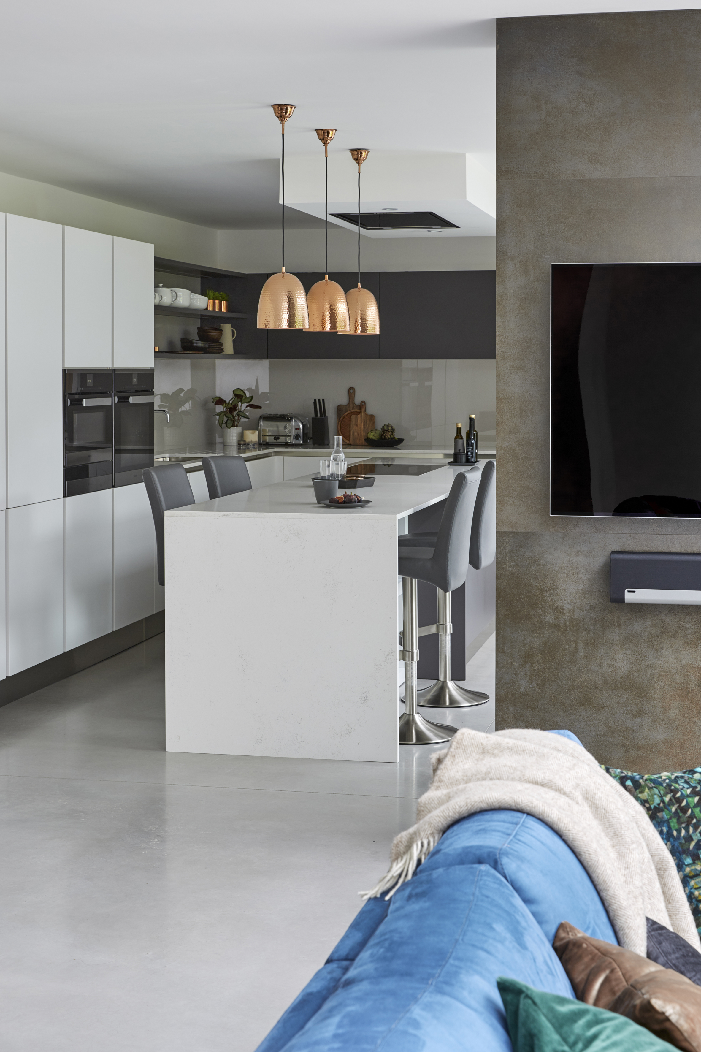 Miele KWS Broken Plan Image 2 (Hub Kitchens Epsom Bespoke kitchen 
