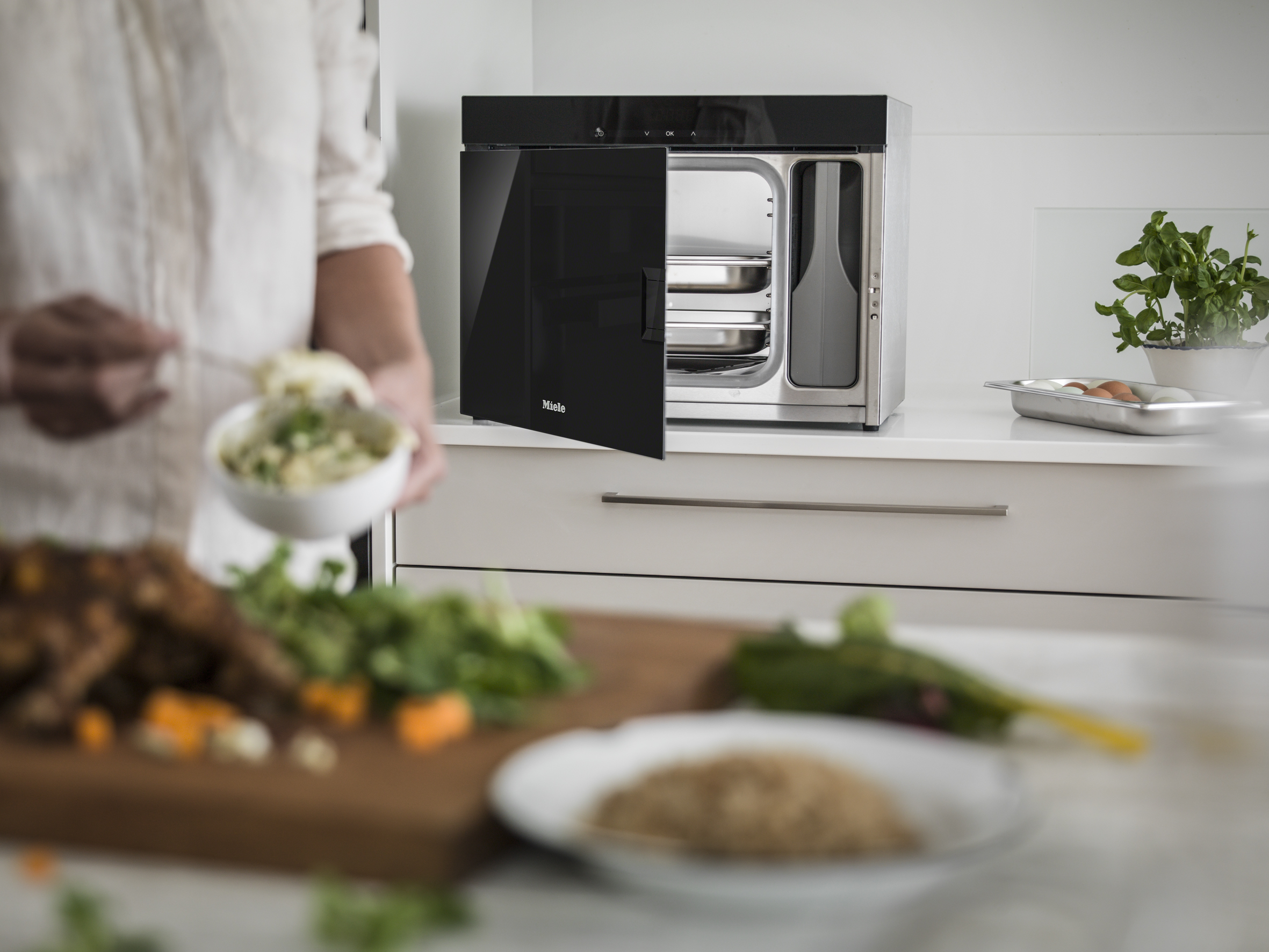 Miele Three Ways Veg Freestanding Steam