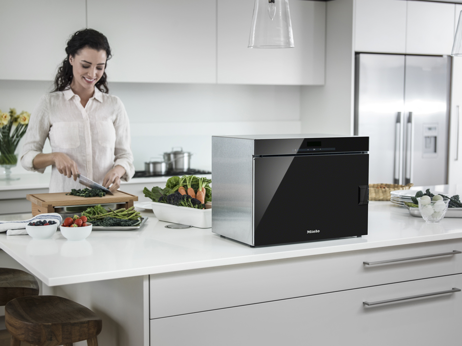 Miele Freestanding Steam Oven Kitchen