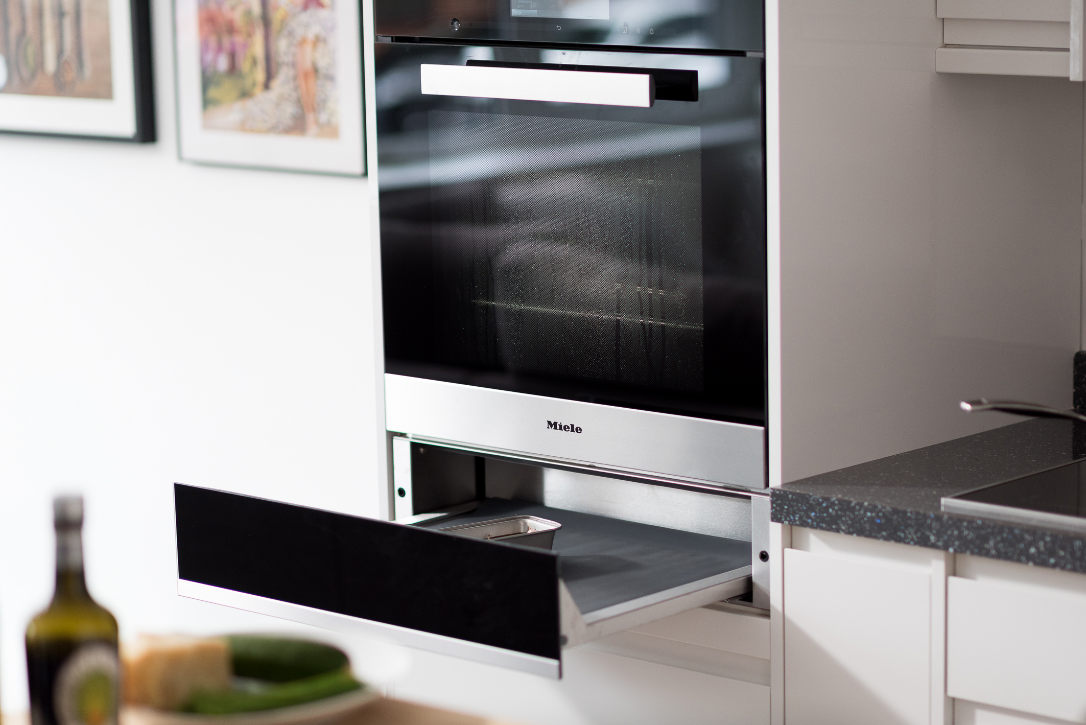 Miele Steam Combnation Oven and Vacuum Drawer