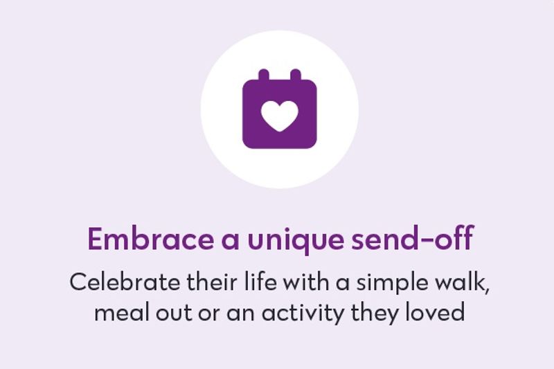 Embrace A Unique Send Off