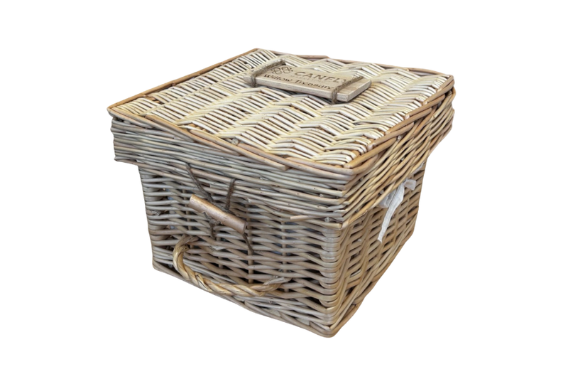 Willow urn casket for ashes