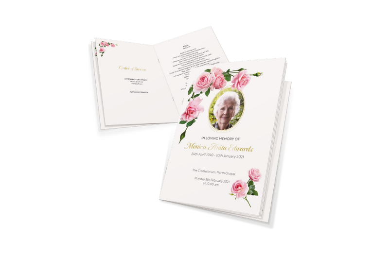 Order of service 4