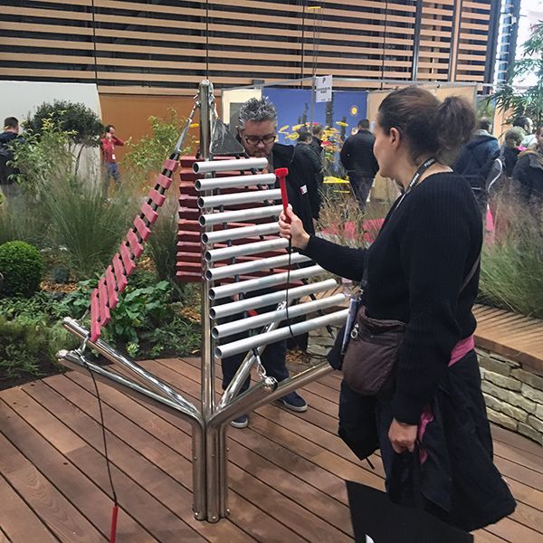 Tutti Xylophone Takes Centre Stage in French Landscaping Show