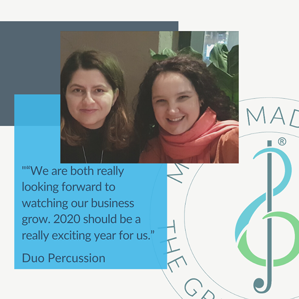 Duo Percussion Becomes Percussion Plays Newest Reseller