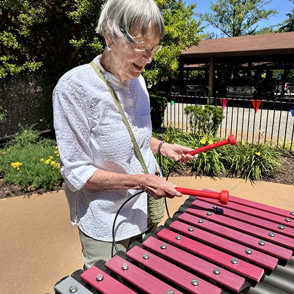 How One Senior Living Community Is Creating Connection Through Outdoor Music