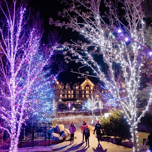 Christmas Lights Trail at Blue Mountain Village