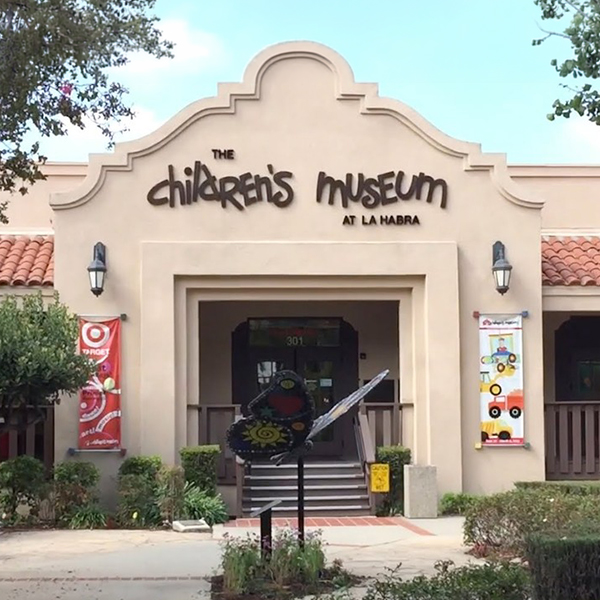 image of the front of the Children's Museum at La Habra