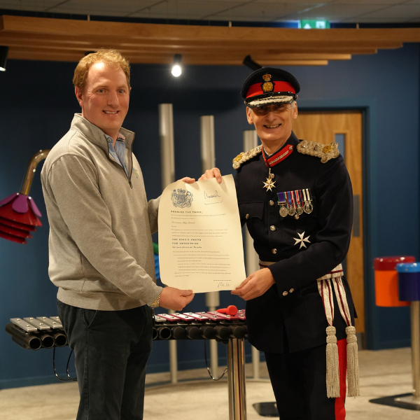 Percussion Play Wins King&rsquo;s Award for Enterprise 2024